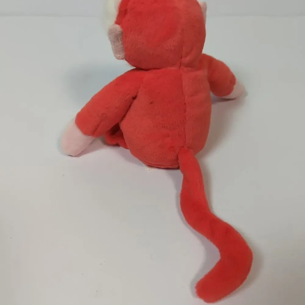 Ty beanie babies set of 3 Atlas Fox Foster monkey Mango cat